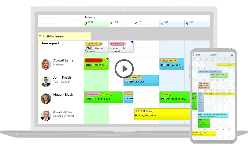 Play scheduling software introduction video